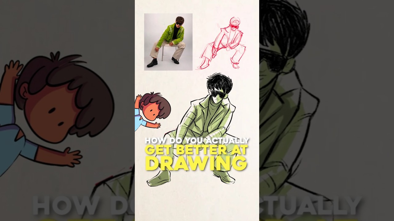 How to ACTUALLY Get better at Drawing?