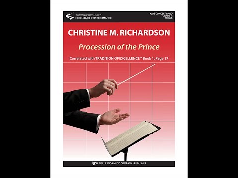 Procession of the Prince by Christine M. Richardson