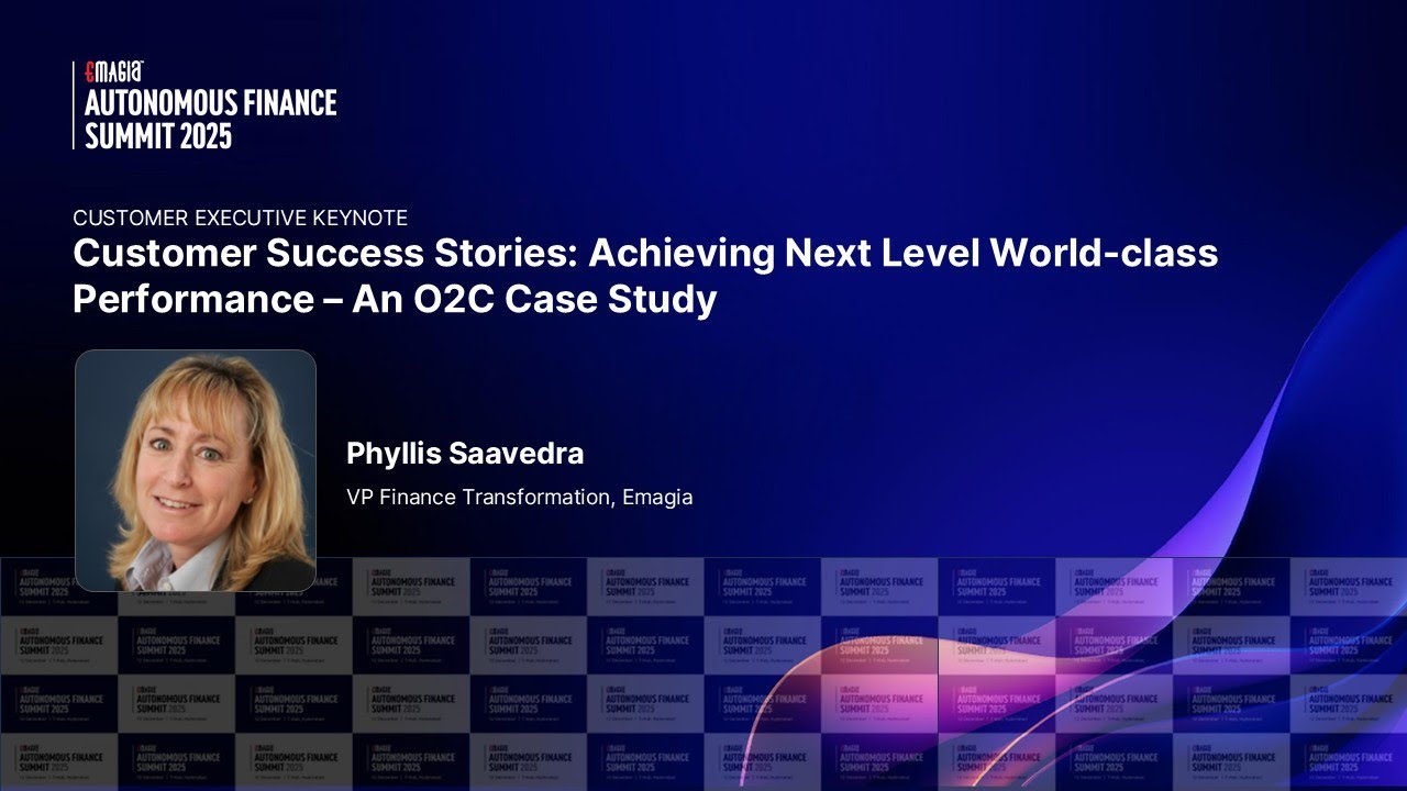Videos 3 Customer Success Stories: Achieving Next Level World-class Performance β An O2C Case Study
