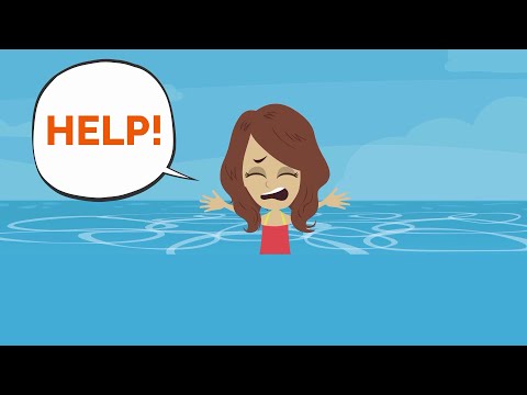 Mia falls from a ship!