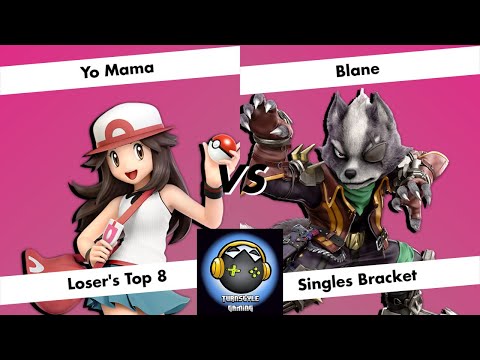 Teching @ Turnstyle 4 - Loser's Top 8 Qualifiers -  Yo Mama (Pokémon Trainer) vs Blane (Wolf)