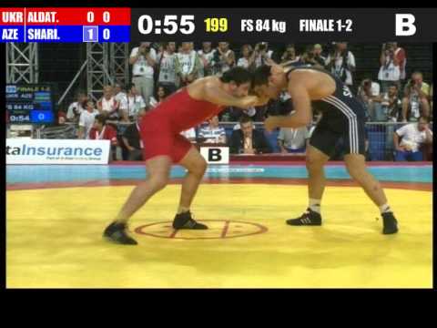84kg - Sharif Sharifov (AZE) vs Ibragim Aldatov (UKR) 2011 world championship