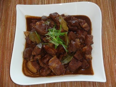 PINOY RECIPE - BEST ADOBO RECIPE [PORK STEW WITH SOY...