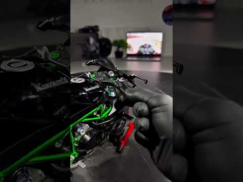 Super Model Kawasaki Ninja H2R😈💚#kawasaki #ninja