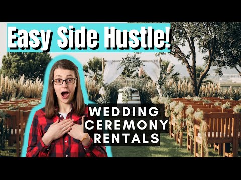 , title : 'Easy Side Hustle -  Wedding Ceremony Rental Niche'