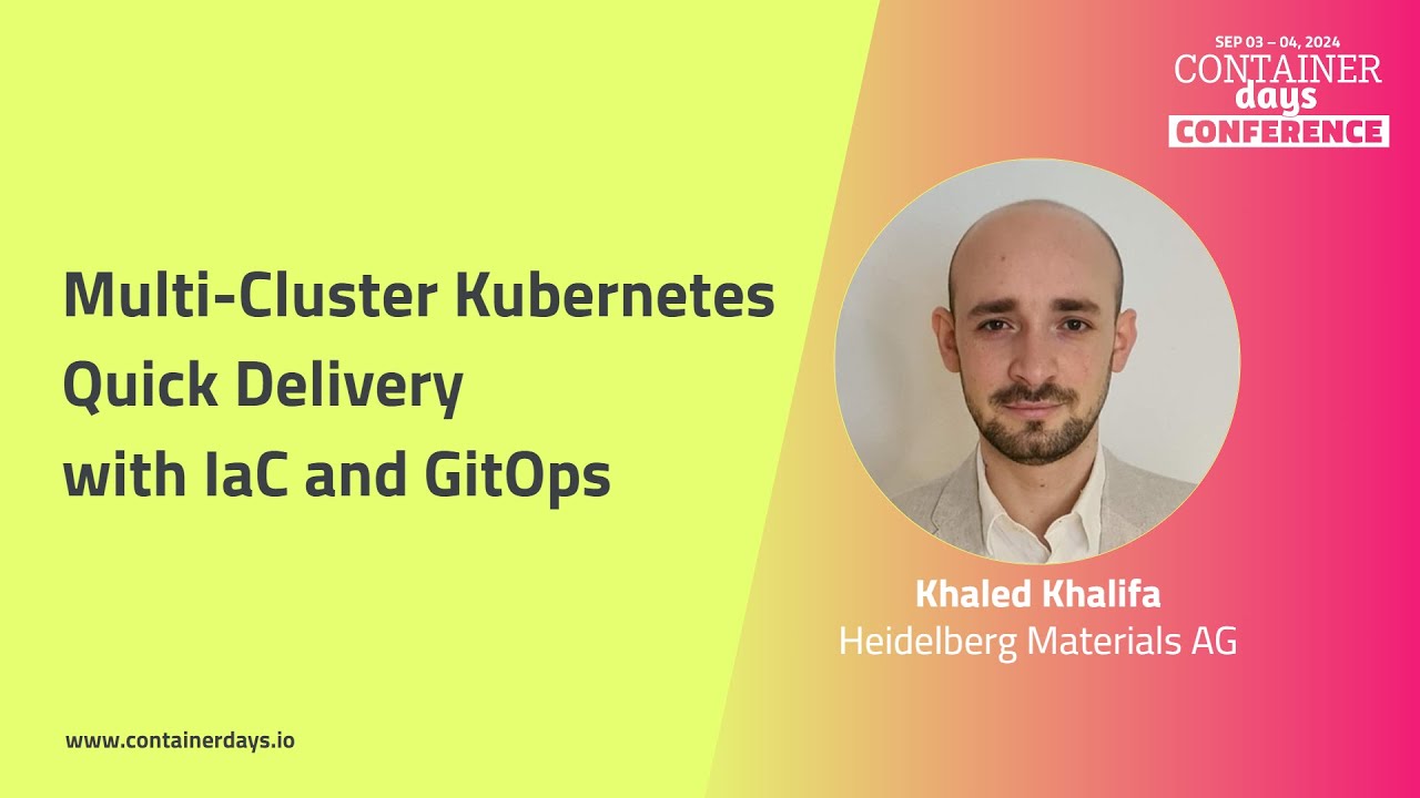 Multi-Cluster Kubernetes Quick Delivery with IaC and GitOps - Khaled Khalifa