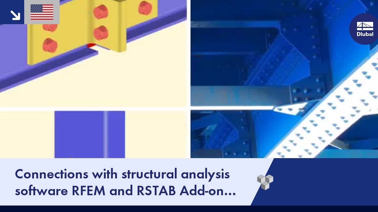 Connections with structural analysis software RFEM and RSTAB Add-on Modules