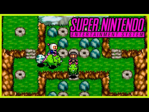 SNES Gameplay - Super Bomberman 4 [2 Players]