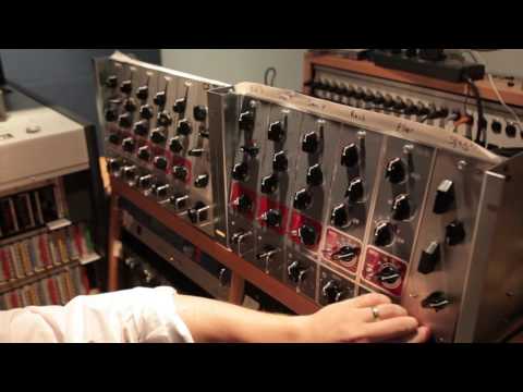 Coil Audio drum session at ARC studios with Mike Mogis