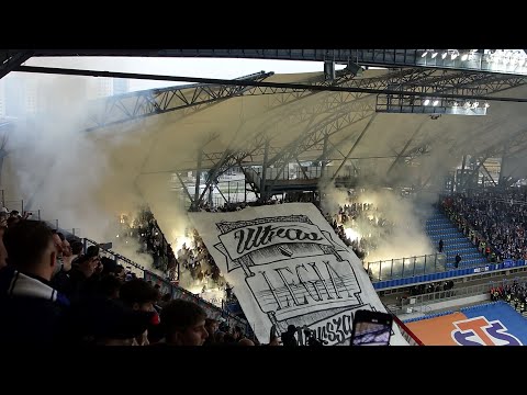 Choreo, Piro i Oprawa na meczu Lech Poznań – Legia Warszawa 0:0 (01.10.2022)