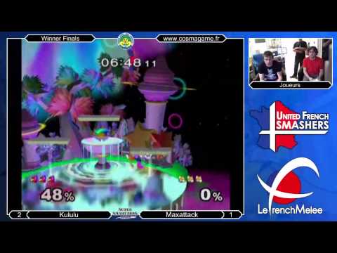 Melee @ Cosmagame #3 - Singles WF - Maxattack (Sheik, Fox) vs Kululu (Falco)
