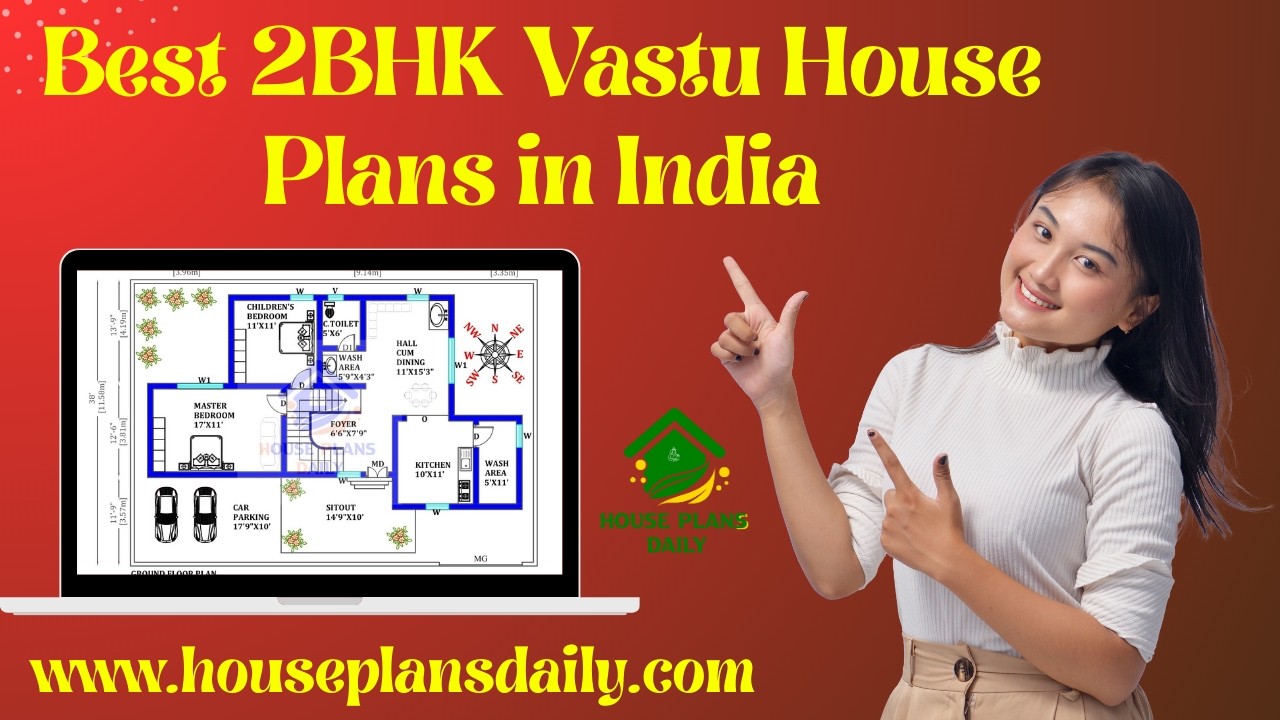 Best 2BHK Vastu House Plans in India