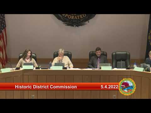 5.4.2022 Historic District Commission