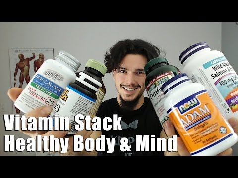 Vitamins and Supplements for Health, Bones and Brain Function Video