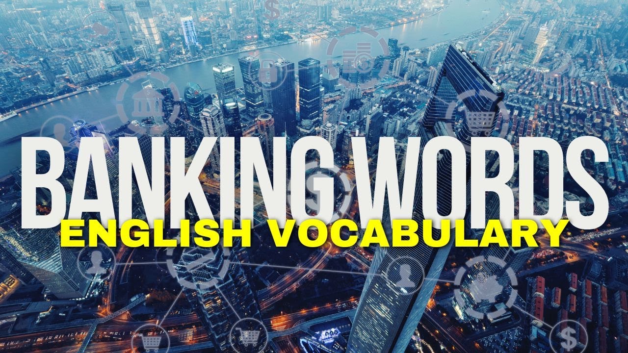 Beginner English Vocabulary | Banking Information: Easy English Vocabulary for ESL Students