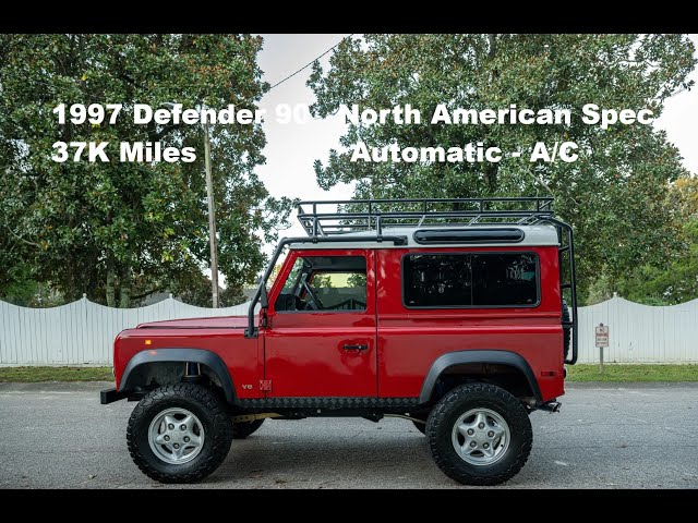 1997 Land Rover Defender 90 Hard Top Sport Utility 2d - Image 146