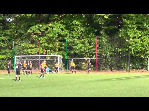 4 okt 2014 NEC B1 - VV De Meern B1 com 4-3 Goede redding Cody