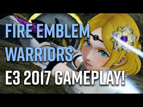 Fire Emblem Warriors Gameplay - E3 2017 (60 FPS)