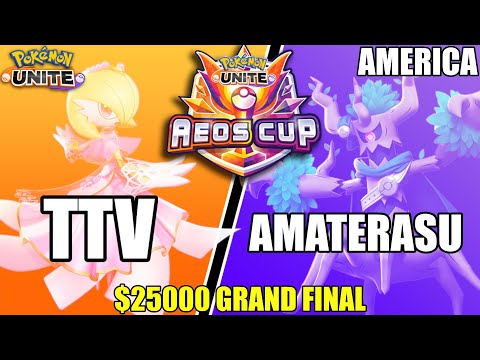 TTV vs Amaterasu - $25000 GRAND FINAL PUCS NA Aeos Cup - Pokemon Unite Tournament
