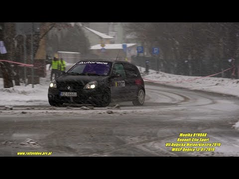 Monika RYNDAK - Renault Clio Sport - VII Dębicka Motoorkiestra WOŚP Dębica 13-01-2019