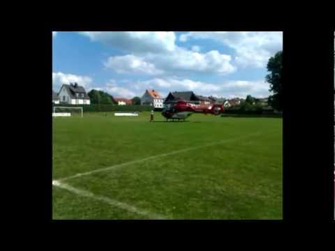 Helikopter bei spiel Lichtenau FV  2 - SV Epterode 2