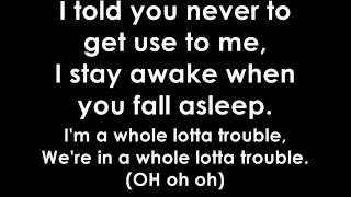 Leona Lewis - Trouble (ft. Childish Gambino) Lyrics Video