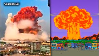 LOS SIMPSON TAMBIÉN PREDIJERON la EXPLOSIÓN de BEIRUT?