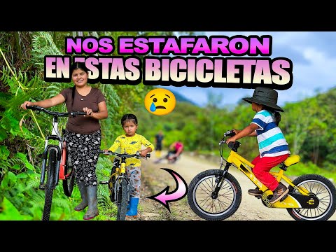 Juanito y yo nos compramos estas bicicletas para divertirnos  ynos vendieron unas bicicletas usadas