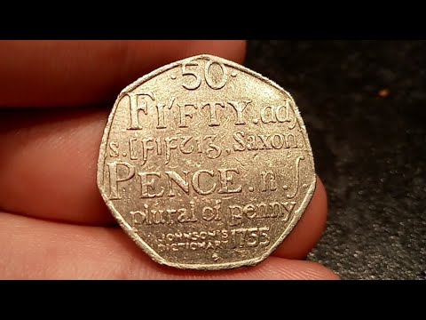 Is the Johnsons Dictionary 50p Worth Anything?