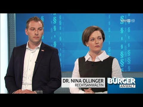 Rechtsanwältin und Franchiserechts-Expertin Nina Ollinger beim Bürgeranwalt