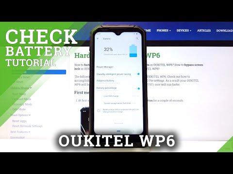How to Show Battery Percentage in OUKITEL WP6 – Show Battery Info