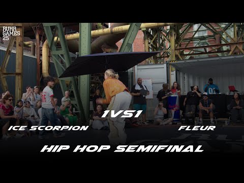 Ice Scorpion VS Fleur | 1vs1 Hip Hop under 18 Semifinal | Ruhr Games 2025