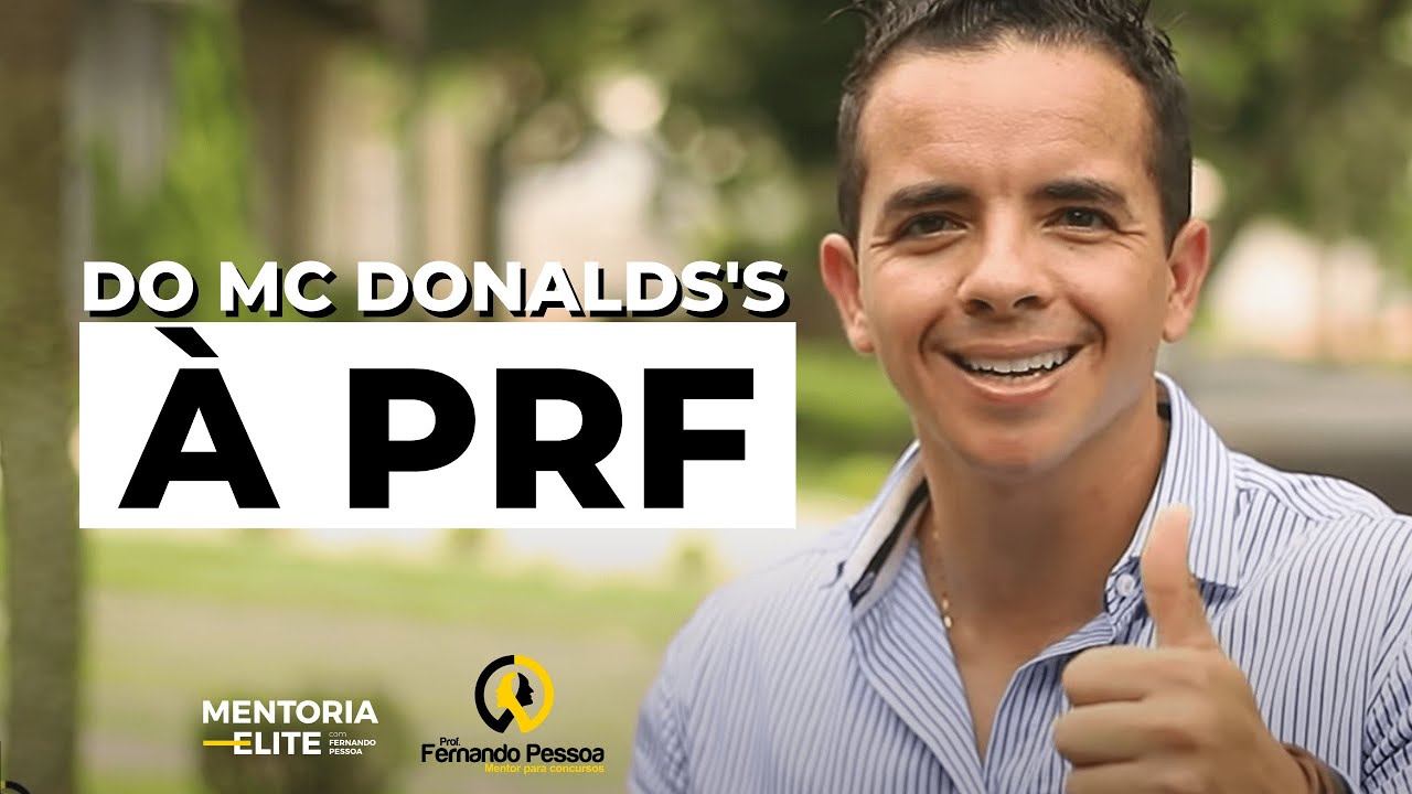Do Mc Donald's à PRF...
