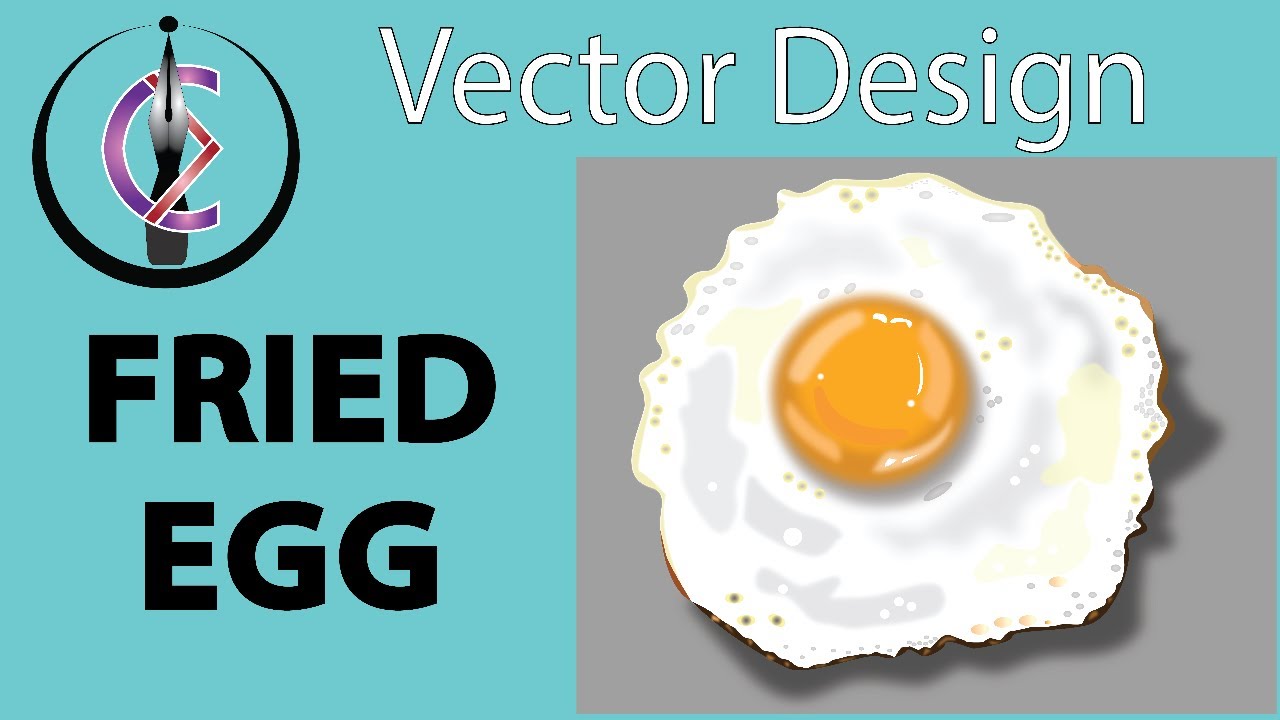 Fried Egg- Vector Art