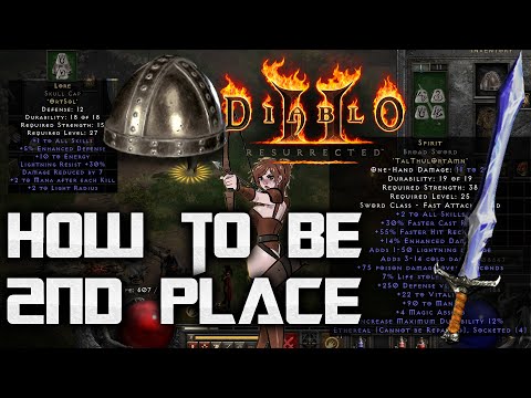 LADDER START for D2R | How To Get SPIRIT and LORE ASAP!!