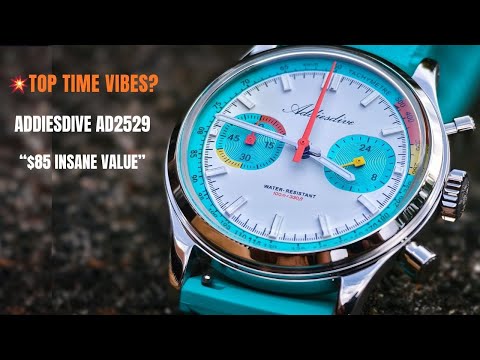 🔥 This $85 Chronograph Is INSANE Value! | ADDIESDIVE AD2529