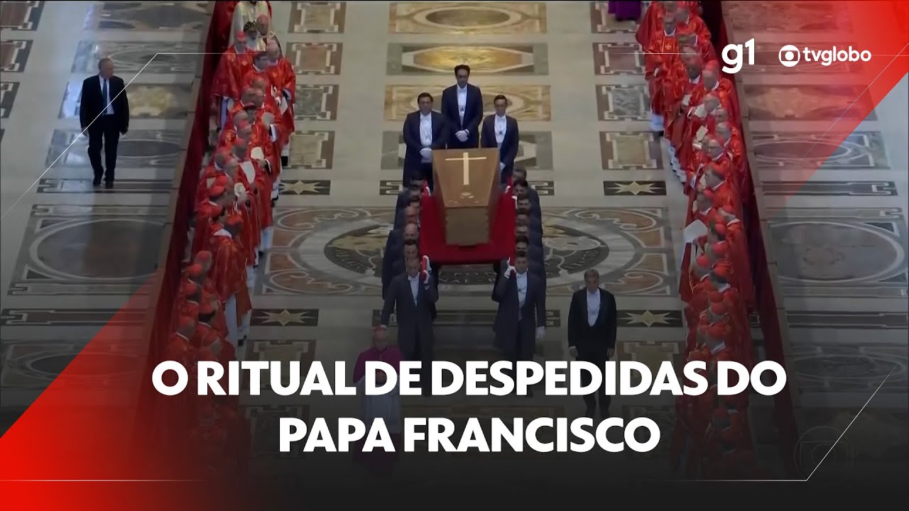 O ritual de despedidas do Papa Francisco