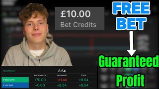 HOW TO TURN A FREE BET INTO GUARANTEED PROFIT