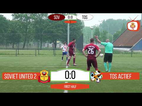 13 05 2018   Soviet United 2 vs Tos Actief 1st half