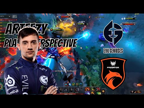 Arteezy [Terrorblade] Player perspective Evil Geniuses vs TNC Predators WePlay AniMajor