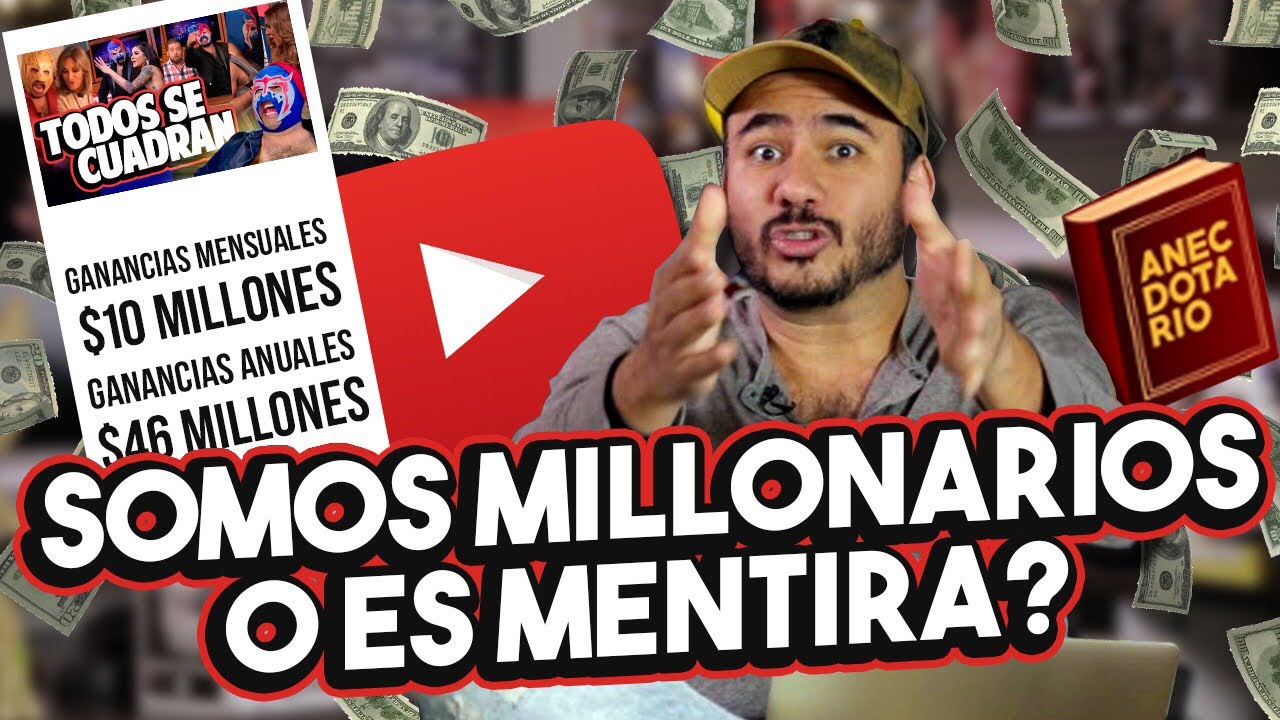 Datos reales de cuánto dinero se gana en Youtube #Anecdotario