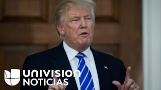Donald Trump duda de la transparencia en la elección que lo llevó a la Casa Blanca