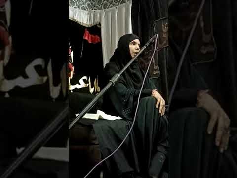 Alima Farwa Batool Jafri 11th Muharram 1442 (31st August 2020) - Johar town, Lahore, Pakistan