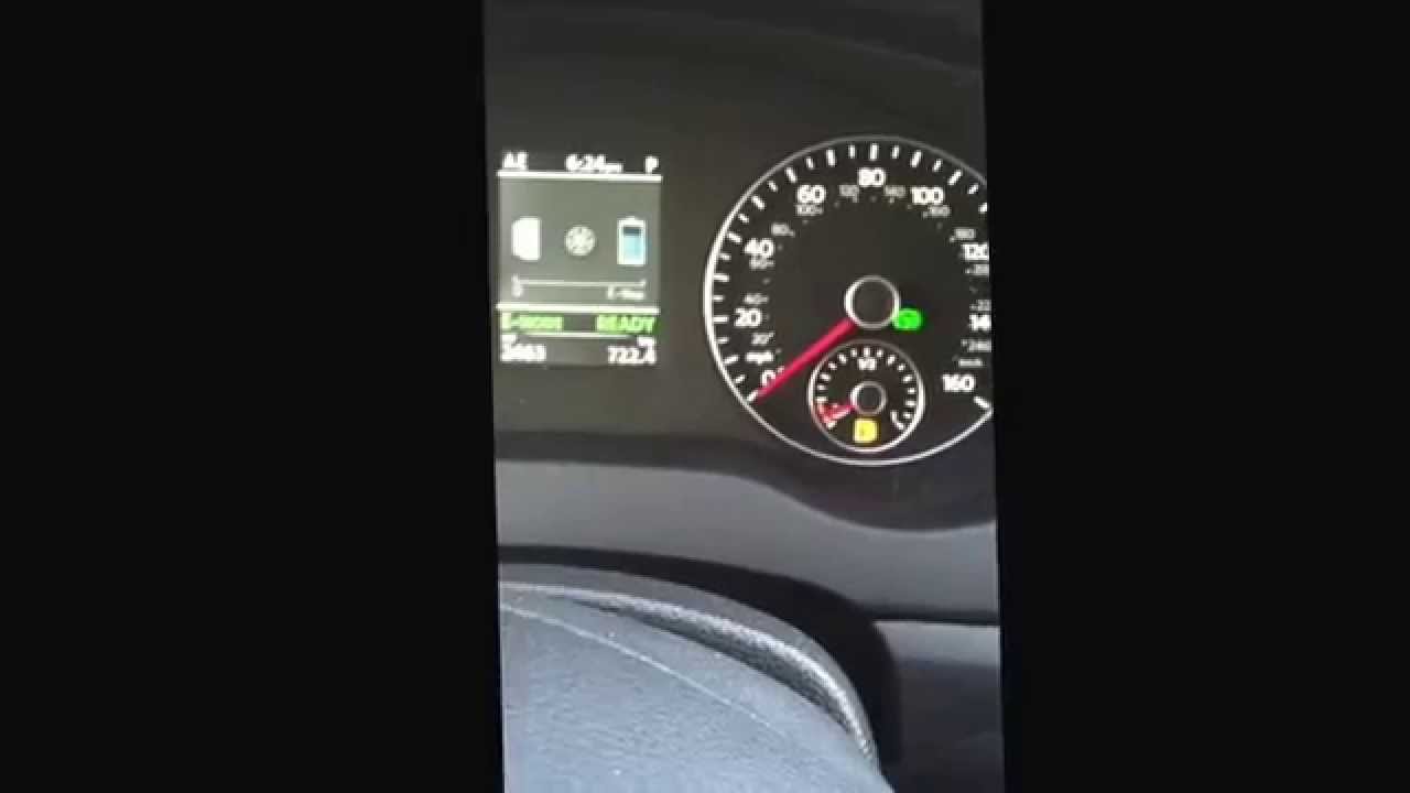 Test Drive 2014 VW Jetta hybrid electric car by Green Living Guy