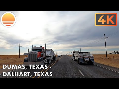 Dumas, Texas to Dalhart, Texas! Drive with me!