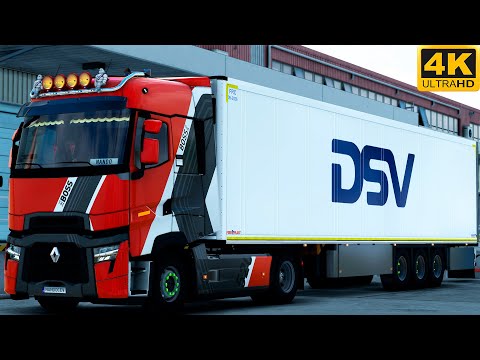 [G29] ETS2 (4K 60FPS) | NEW RENAULT T520 | ALMERÍA 🇪🇸 - VALENCIA 🇪🇸