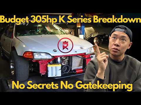 305HP on a Budget! Full Breakdown of My K20/K24 Street Build