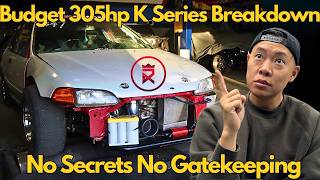 305HP on a Budget! Full Breakdown of My K20/K24 Street Build