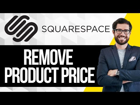 How to Remove Price From Product on Squarespace