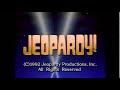 Jeopardy Productions CBS Television Distribution Sony Pictures Television 1992 2007 2014